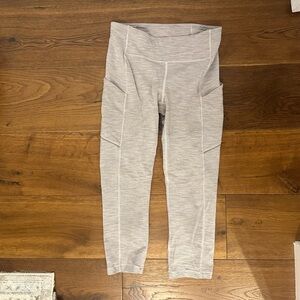 Lululemon Athletica Light Gray Leggings